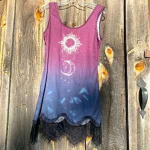 BOHO Sun and Moon Summer Dress